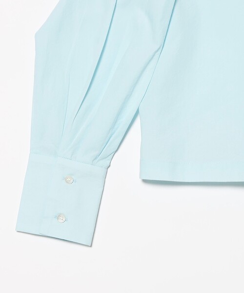 SETTO（セット）の「SETTO / OKKAKE SHIRT オッカケシャツ（シャツ/ブラウス・レディース・サックスブルー・ONE SIZE）」の4枚目の写真