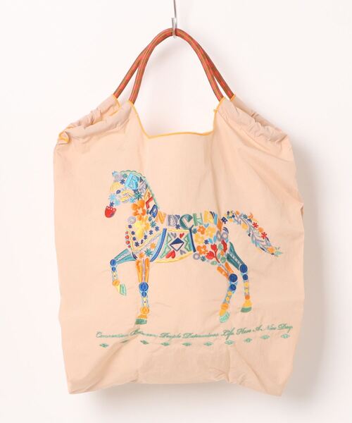 バッグ flowergarden ◇WEB限定 展開◇【Ball&Chain】FLOWER HORSE（エコバッグ/サブ