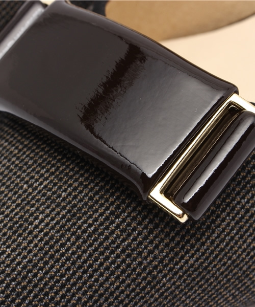 LE TALON(ルタロン)の「5CMポインテッドプレートパンプス◆(パンプス・レディース・ブラック/チャコールグレー・37.5/37/36.5/35.5/36)」の10枚目の写真