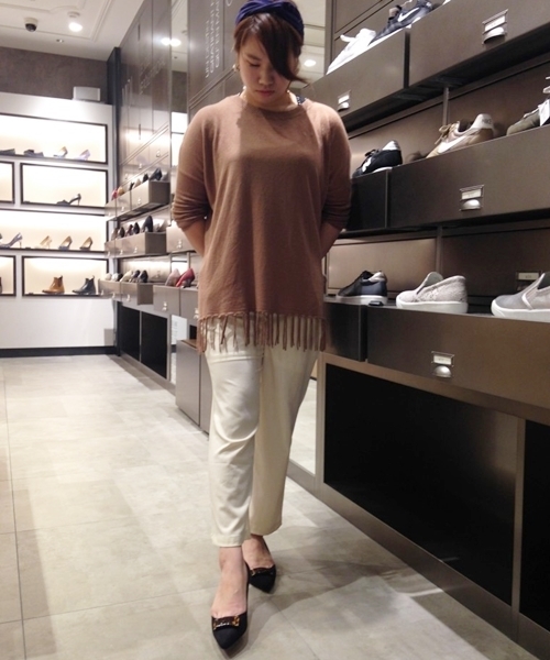 LE TALON(ルタロン)の「5CMポインテッドプレートパンプス◆(パンプス・レディース・ブラック/チャコールグレー・37.5/37/36.5/35.5/36)」の11枚目の写真