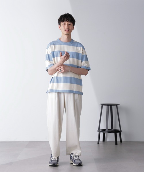 メンズ ボーダーTシャツ タイダイ柄Tシャツ Tシャツ 半袖 a0919 Amazon | [Zengjo] ボーダー シャツ メンズ 半袖(XS,グリーン