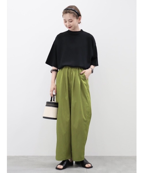 アメリ★美品タイダイ風カジュアルパンツ オレンジグリーン Ameri（アメリ）の「MIRANDA TAIDAI PANTS（その他パンツ）」 - WEAR