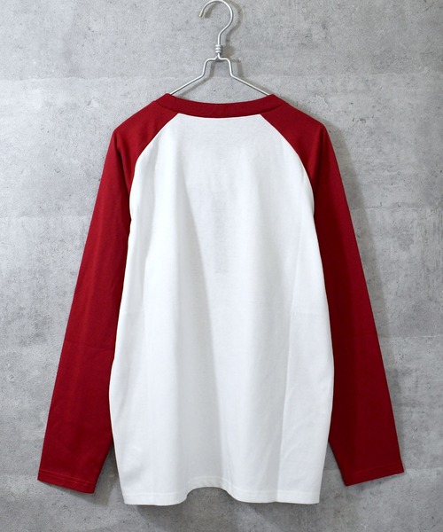 Ritzy（リッツィー）の「oversize raglan sleeve print long sleeve T-shirt/オーバーサイズ ラグランスリーブ プリント ロンT/リンガー プリント ロンT レディース メンズ（Tシャツ/カットソー・メンズ・ブラック系その他/レッド系その他2/ブラウン系その他2/ブラック系その他3/レッド/ブラウン/レッド系その他/レッド系その他3/ブラウン系その他3/ブラック/ブラウン系その他/ブラック系その他2・XL/M/L/S）」の18枚目の写真