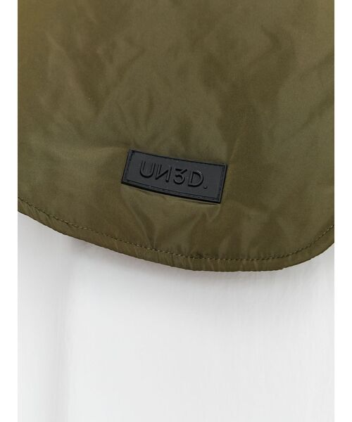 UN3D.（アンスリード）の「PADDED BALACLAVA / パテッドバラクラバ（ネックウォーマー/スヌード・レディース・ブラック/カーキ・FREE）」の6枚目の写真