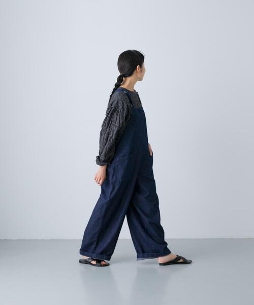 かぐれ（カグレ）の「バッククロスデニムサロペット（サロペット