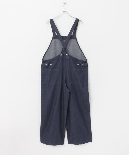 かぐれ（カグレ）の「バッククロスデニムサロペット（サロペット