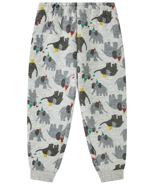 おなか安心ボタン付きあったかキルト長袖前開きパジャマ（ランドリー