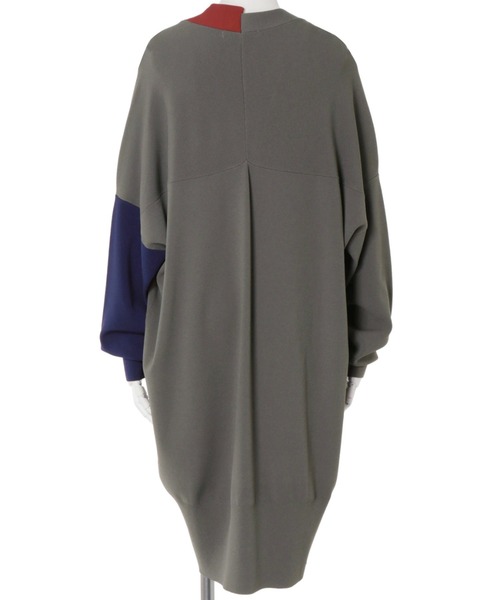 UN3D.(アンスリード)の「UN3D./アンスリード/BI-COLOR OVER CD/バイカラーオーバーカーデ(カーディガン/ボレロ・レディース・ブラック/グレー・FREE)」の12枚目の写真