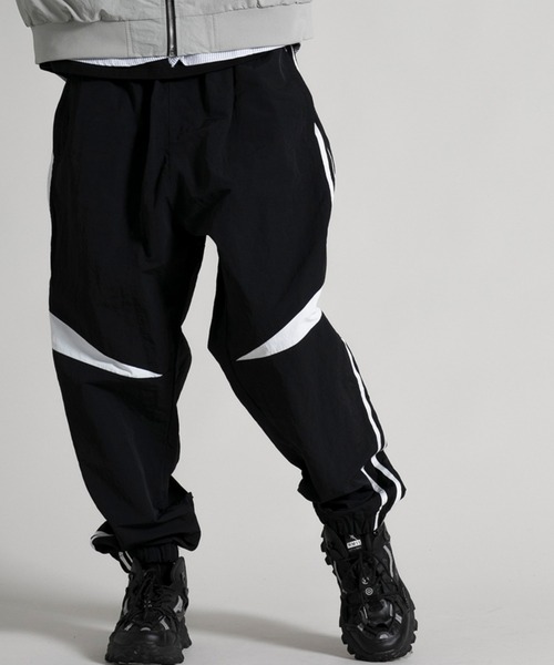 aimoha(アイモハ)の「【aimoha neo】 Retro Track Pants(スウェットパンツ・メンズ・ブラック/ネイビー・MEDIUM/X-LARGE/XX-LARGE/XXX-LARGE/XXXX-LARGE/LARGE)」の1枚目の写真
