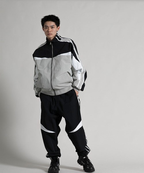 aimoha(アイモハ)の「【aimoha neo】 Retro Track Pants(スウェットパンツ・メンズ・ブラック/ネイビー・MEDIUM/X-LARGE/XX-LARGE/XXX-LARGE/XXXX-LARGE/LARGE)」の13枚目の写真