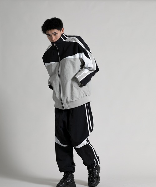aimoha(アイモハ)の「【aimoha neo】 Retro Track Pants(スウェットパンツ・メンズ・ブラック/ネイビー・MEDIUM/X-LARGE/XX-LARGE/XXX-LARGE/XXXX-LARGE/LARGE)」の16枚目の写真