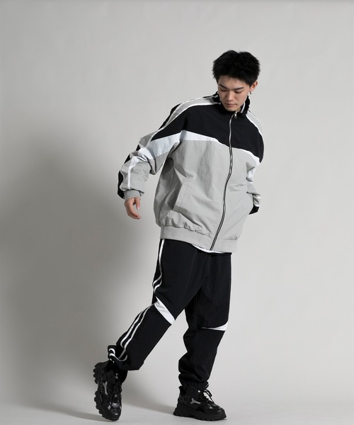aimoha(アイモハ)の「【aimoha neo】 Retro Track Pants(スウェットパンツ・メンズ・ブラック/ネイビー・MEDIUM/X-LARGE/XX-LARGE/XXX-LARGE/XXXX-LARGE/LARGE)」の17枚目の写真