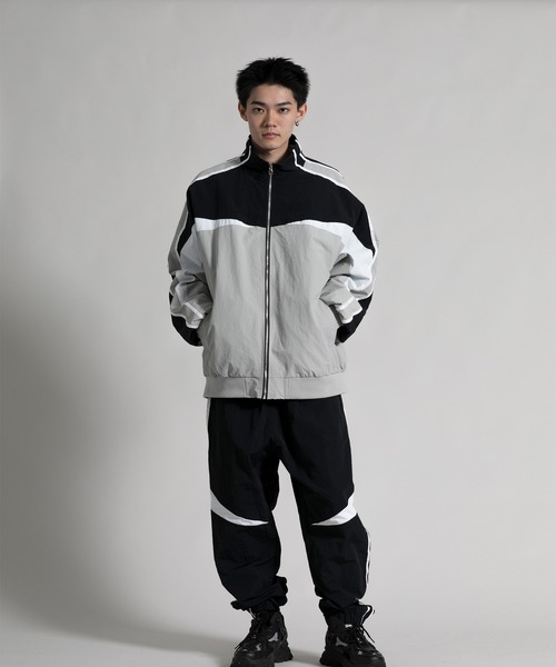 aimoha(アイモハ)の「【aimoha neo】 Retro Track Pants(スウェットパンツ・メンズ・ブラック/ネイビー・MEDIUM/X-LARGE/XX-LARGE/XXX-LARGE/XXXX-LARGE/LARGE)」の18枚目の写真