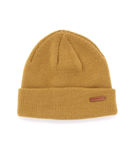 LBC(エルビーシー)の「ダブルニットワッチ(ニットキャップ/ビーニー・レディース・マスタード/ブラック/グレー・ONE SIZE)」の3枚目の写真