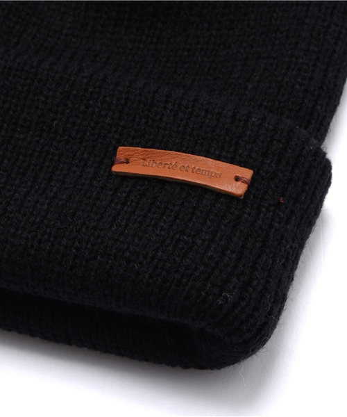 LBC(エルビーシー)の「ダブルニットワッチ(ニットキャップ/ビーニー・レディース・マスタード/ブラック/グレー・ONE SIZE)」の5枚目の写真