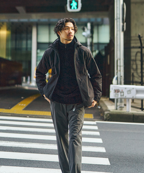 417 EDIFICE（フォーワンセブンエディフィス）の「モールニット ハーフジッププルオーバー（ニット/セーター・メンズ・ライトグレー/ブラック/ベージュ/ブルー/グリーン・MEDIUM/LARGE）」の17枚目の写真