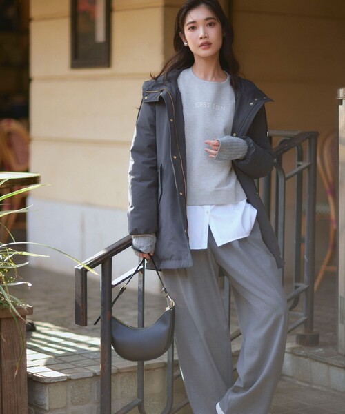 セール】【洗える】ピュアカシミヤ アームウォーマー（手袋）｜23区