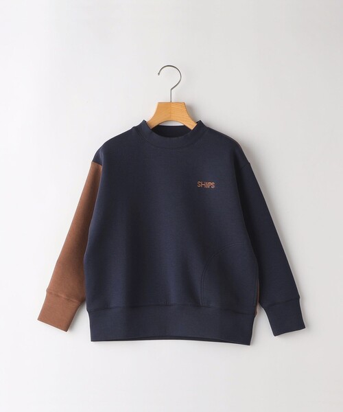 【セール】SHIPS KIDS:80～90cm / 2トーン スウェット（スウェット）｜SHIPS（シップス）