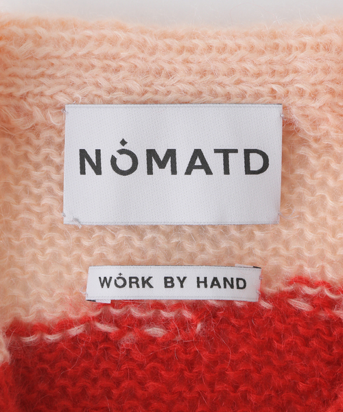 NOMA t.d.（ノーマティーディー）の「NOMA t.d. / ノーマティーディー ハンドニットモヘア混カーディガン（カーディガン/ボレロ・レディース・レッド・X-SMALL）」の21枚目の写真