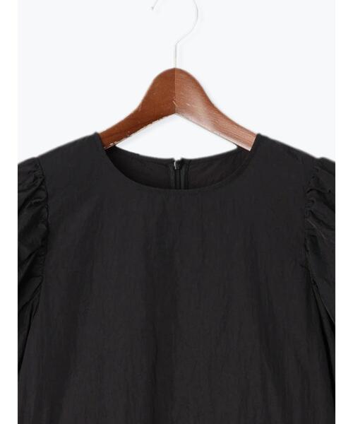 Te chichi(テチチ)の「【Atelier Noir】タフタボリュームパフドレス(ワンピース・レディース・ブラック・F)」の15枚目の写真