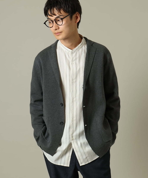 【ON/OFF兼用】ミラノリブニットテーラードジャケット（テーラードジャケット）｜a.v.v（アーヴェヴェ）