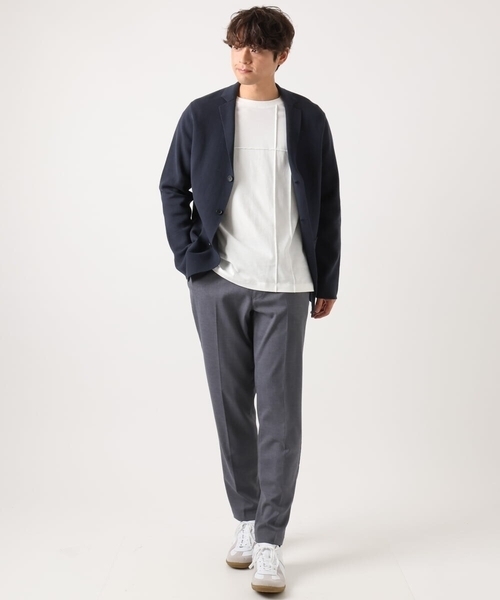 【ON/OFF兼用】ミラノリブニットテーラードジャケット（テーラードジャケット）｜a.v.v（アーヴェヴェ）