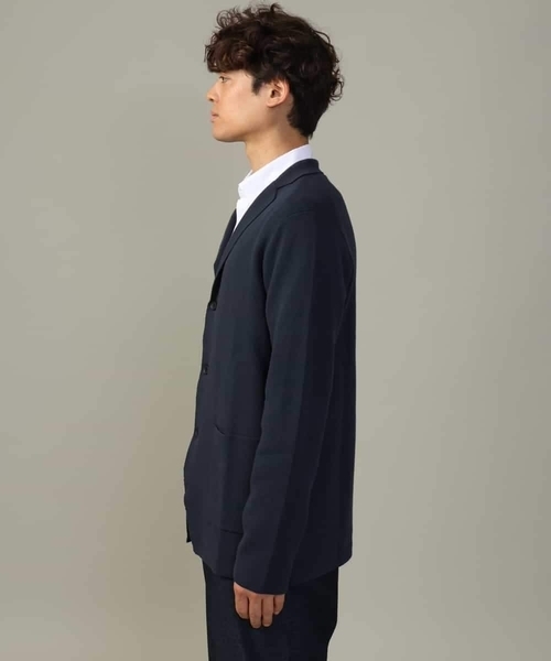 【ON/OFF兼用】ミラノリブニットテーラードジャケット（テーラードジャケット）｜a.v.v（アーヴェヴェ）