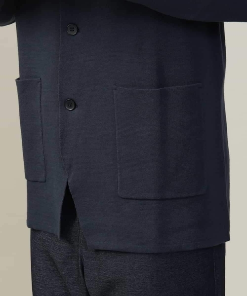 【ON/OFF兼用】ミラノリブニットテーラードジャケット（テーラードジャケット）｜a.v.v（アーヴェヴェ）