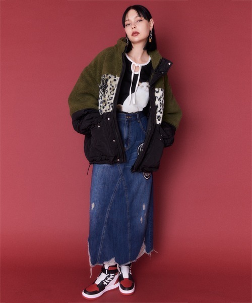 【セール】BOA MIXED ブルゾン（ブルゾン）｜Candy Stripper（キャンディストリッパー）