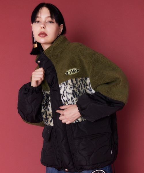 【セール】BOA MIXED ブルゾン（ブルゾン）｜Candy Stripper（キャンディストリッパー）