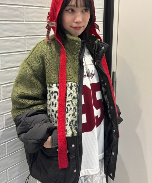 【セール】BOA MIXED ブルゾン（ブルゾン）｜Candy Stripper（キャンディストリッパー）