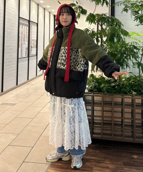 【セール】BOA MIXED ブルゾン（ブルゾン）｜Candy Stripper（キャンディストリッパー）