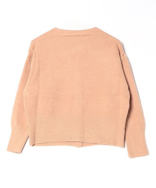 gossip!ロサンゼルス(ゴシップロサンゼルス)の「パステルカラー ニットカーディガン 【Vネック】(カーディガン/ボレロ・レディース・ブルー/フューシャピンク/ホワイト/イエロー/モカ・FREE)」の6枚目の写真