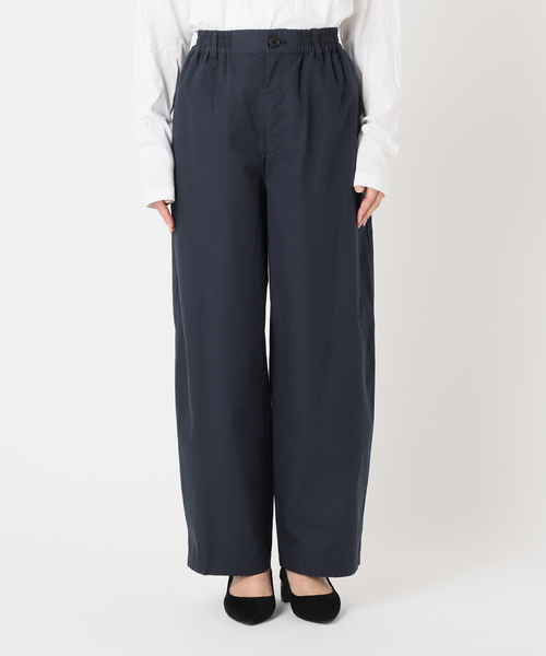 JOURNAL STANDARD relume（ジャーナルスタンダード　レリューム）の「コットンギャザーワイドパンツ（スラックス・レディース・ブラウン/ネイビー・36/38）」の16枚目の写真