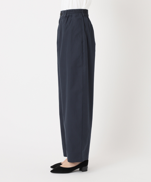 JOURNAL STANDARD relume（ジャーナルスタンダード　レリューム）の「コットンギャザーワイドパンツ（スラックス・レディース・ブラウン/ネイビー・36/38）」の17枚目の写真