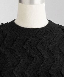 LOEFF（ロエフ）の「＜LOEFF＞ウェーブ フリンジ ベスト（ベスト