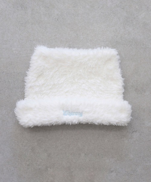 Whinny（ホワイニー）の「Whinny/スノーねこパンチ（ニットキャップ/ビーニー・レディース・グレー/ブラック/ホワイト・FREE）」の13枚目の写真