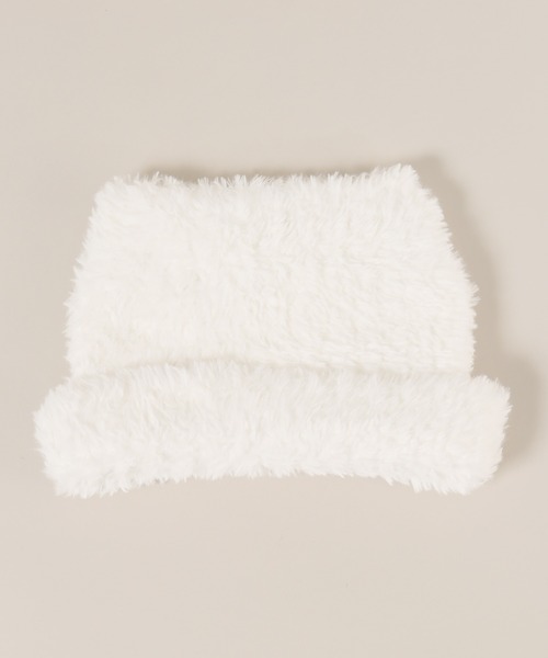 Whinny（ホワイニー）の「Whinny/スノーねこパンチ（ニットキャップ/ビーニー・レディース・グレー/ブラック/ホワイト・FREE）」の15枚目の写真