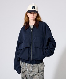 WETTEMPT(EBevg)TWILLEDENIM HUNTING BLOUSON /cCEfjneBOu](u])