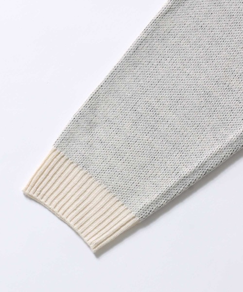 SITRY（シトリー）の「Animal Jacquard Knit Pullover/動物柄 オーバーサイズ ジャガード ニット セーター（ニット/セーター・メンズ・アイボリー/ブラック/アッシュ/ナチュラル・M/L/LL）」の11枚目の写真