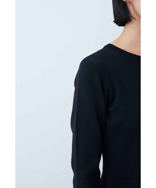 セール】IEDIT 福田麻琴さんコラボ クラス感漂うニットワンピース