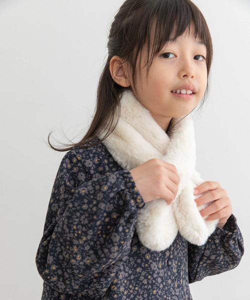 URBAN RESEARCH DOORS（アーバンリサーチドアーズ）の「『親子リンク』エコファーティペット(KIDS)（マフラー・キッズ・ホワイト系その他/ベージュ系その他・ONE）」の10枚目の写真