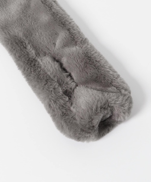 URBAN RESEARCH DOORS（アーバンリサーチドアーズ）の「『親子リンク』エコファーティペット(KIDS)（マフラー・キッズ・ホワイト系その他/ベージュ系その他・ONE）」の11枚目の写真