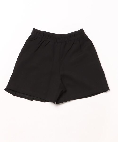 KP（ケーピー）の「ニットツイル　プリーツラップパンツ(100～140)（その他パンツ・キッズ・オフホワイト/ブラック・100cm/110cm/120cm/130cm/140cm）」の3枚目の写真