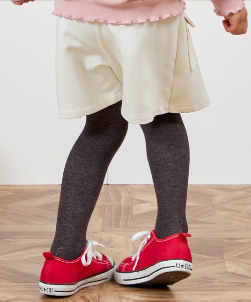 KP（ケーピー）の「ニットツイル　プリーツラップパンツ(100～140)（その他パンツ・キッズ・オフホワイト/ブラック・100cm/110cm/120cm/130cm/140cm）」の16枚目の写真