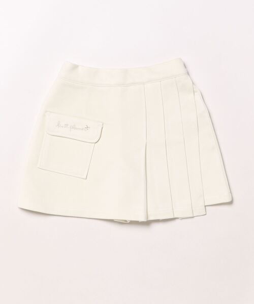 KP（ケーピー）の「ニットツイル　プリーツラップパンツ(100～140)（その他パンツ・キッズ・オフホワイト/ブラック・100cm/110cm/120cm/130cm/140cm）」の19枚目の写真