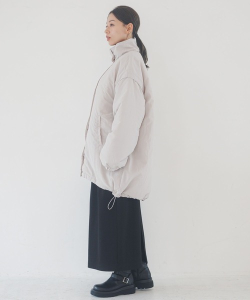 LAKOLE（ラコレ）の「裏起毛ジョーゼットスカート / 234634（スカート・レディース・ブラウン/ブラック/アイボリー/マスタード・FREE）」の6枚目の写真