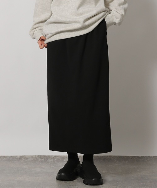 LAKOLE（ラコレ）の「裏起毛ジョーゼットスカート / 234634（スカート・レディース・ブラウン/ブラック/アイボリー/マスタード・FREE）」の22枚目の写真