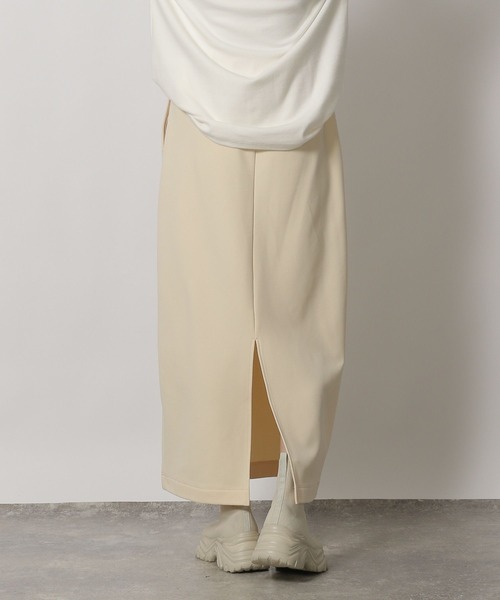 LAKOLE（ラコレ）の「裏起毛ジョーゼットスカート / 234634（スカート・レディース・ブラウン/ブラック/アイボリー/マスタード・FREE）」の21枚目の写真