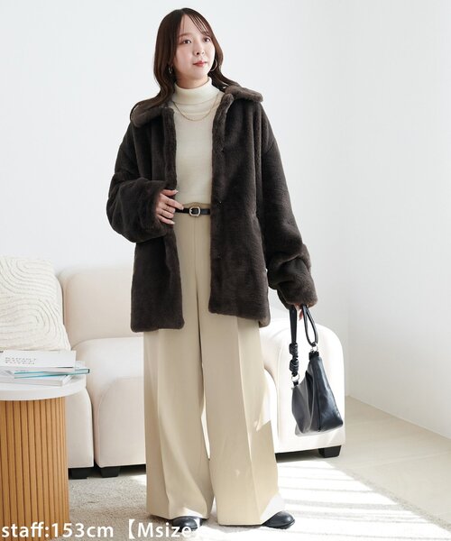 yuyukekelife・＠yuko_416監修】欲張り2タックワイドパンツ（その他